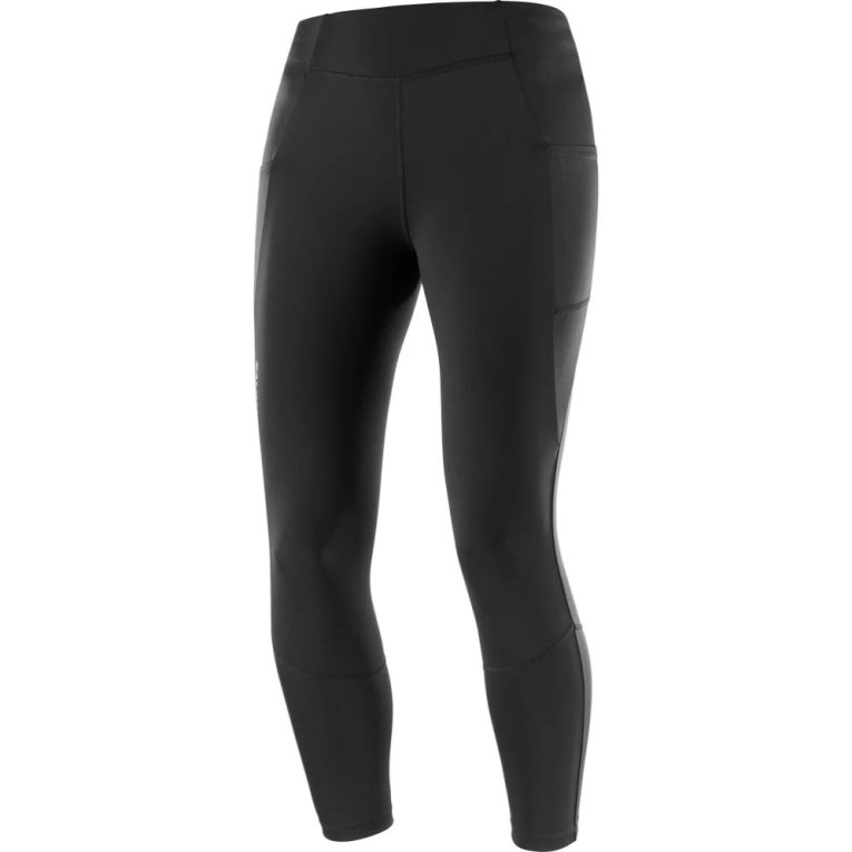 Salomon Cross Run 25'' Women's Running Tights Black | CA 64S5